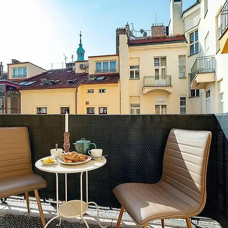 Elegant With Balcony In Parizska Street